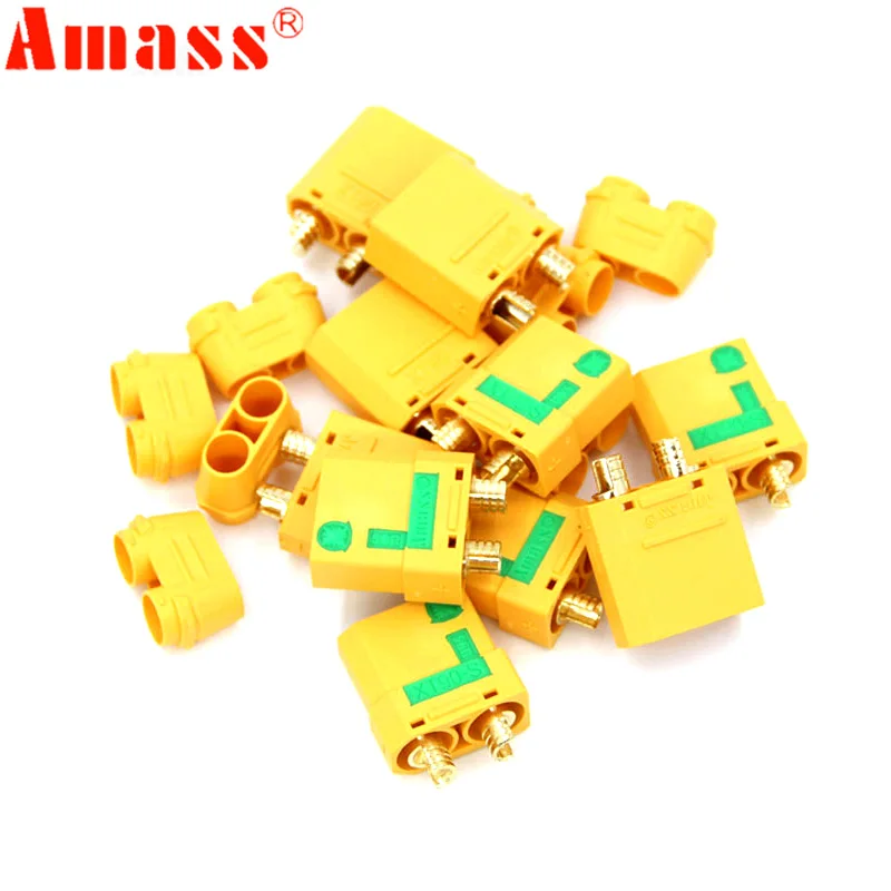 Drone Battery Plate - 1/2 pair Amass XT90S XT90-S Male