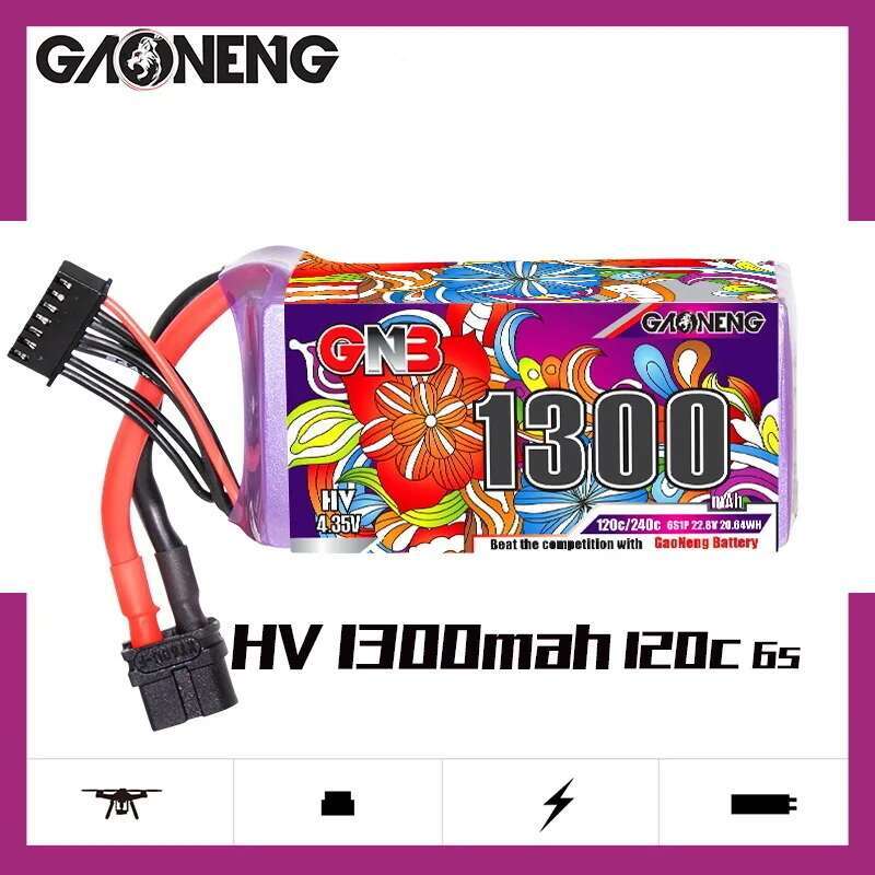 2Pcs GNB 6S Lipo Battery 22.8V - Drone Battery Lipo recension och pris