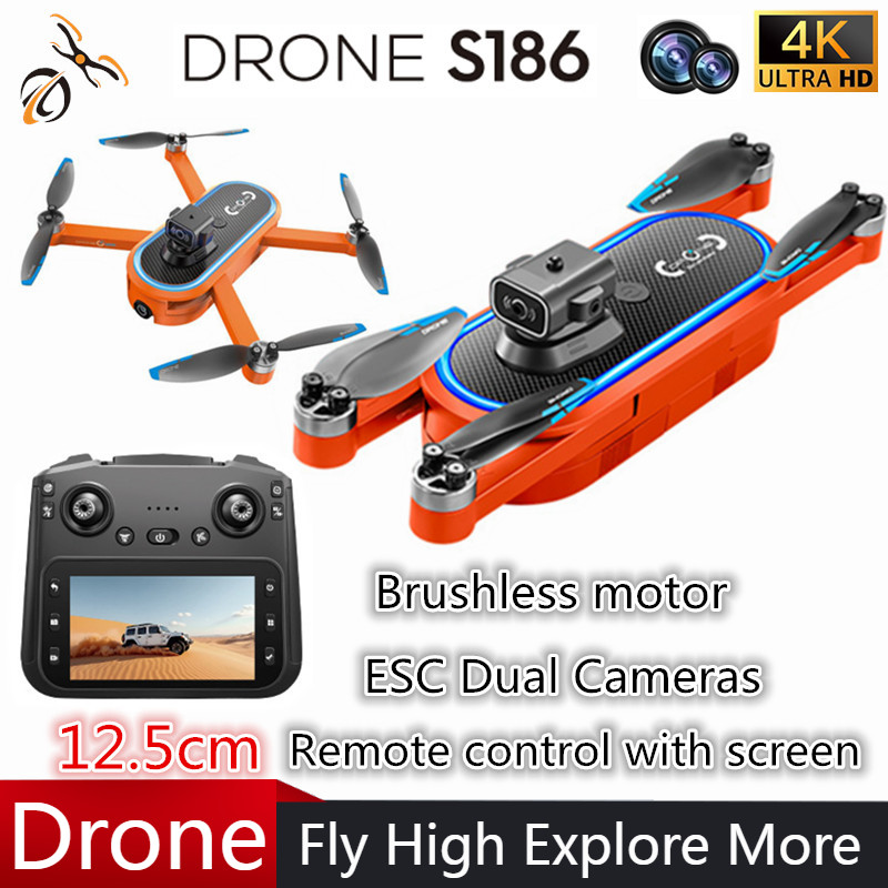 2025 S186 Drone Professional 4 - Drone Battery Box recension och pris