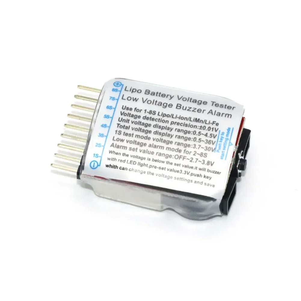 NEEBRC 5PCS 1S-8S LED Lipo Bat - Drone Battery Alarm recension och pris