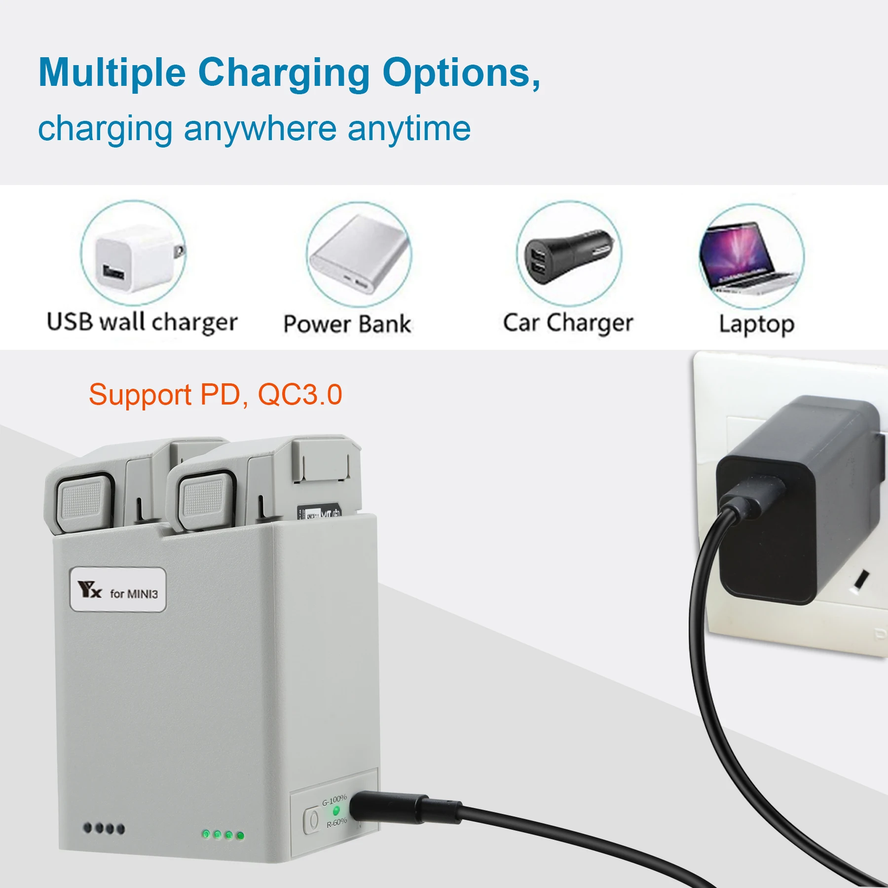 Charger Hub for DJI Mini 4 Pro - Drone Battery Smart recension och pris