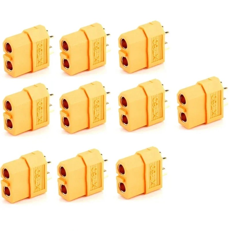 XT60 Bullet Connectors Male Fe - Drone Battery Connector recension och pris