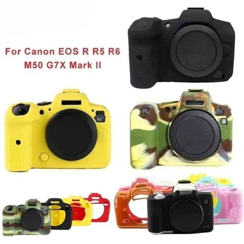 Silicone Cover Rubber Silicone - Canon Camera Eos M50 Mark Ii recension och pris