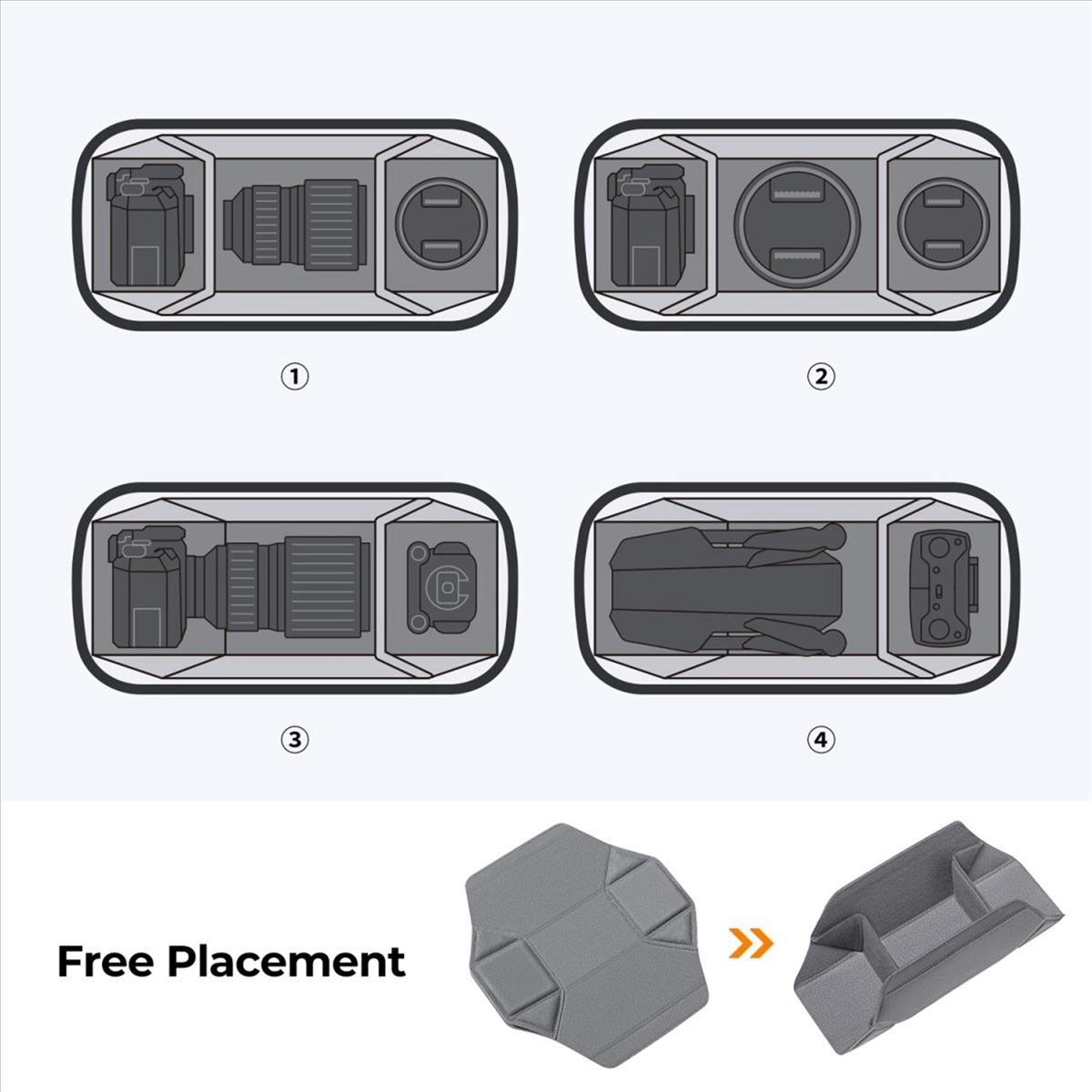 Dynamic Lightweight Camera Sli - Drone Battery Bag recension och pris
