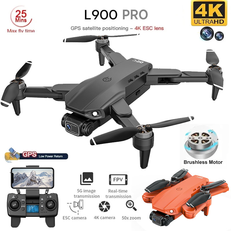 L900 Pro GPS Drone 4K Professi - Drone Battery Box recension och pris