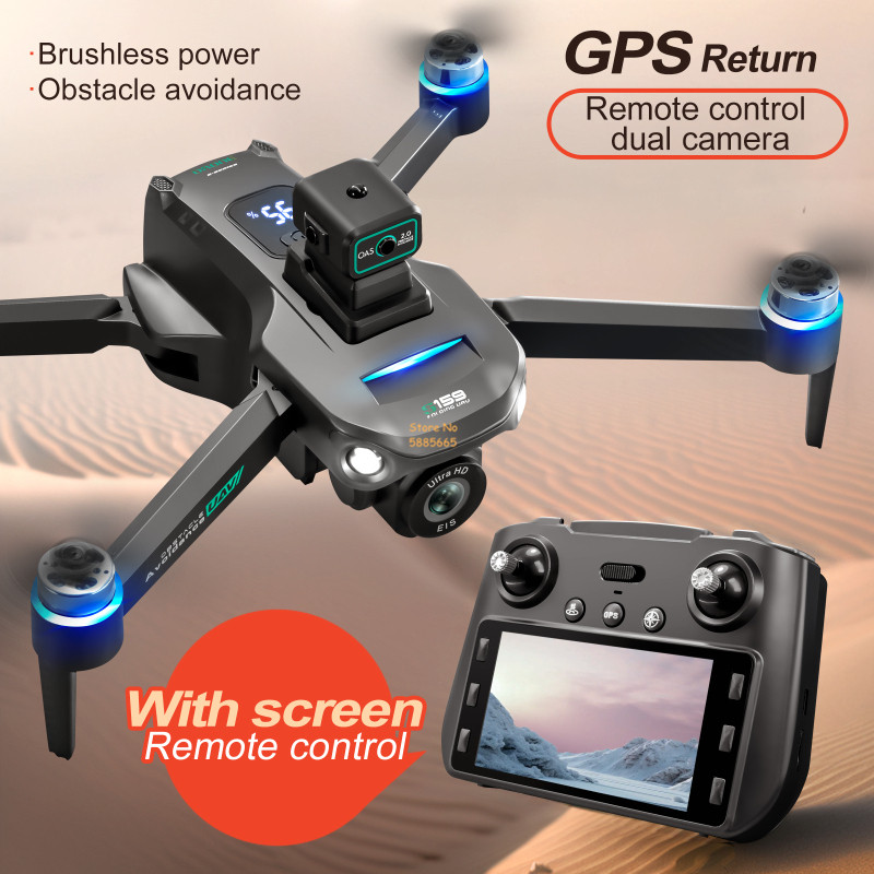 8K Dual Camera 5G WIFI FPV Rem - Drone Battery Box recension och pris