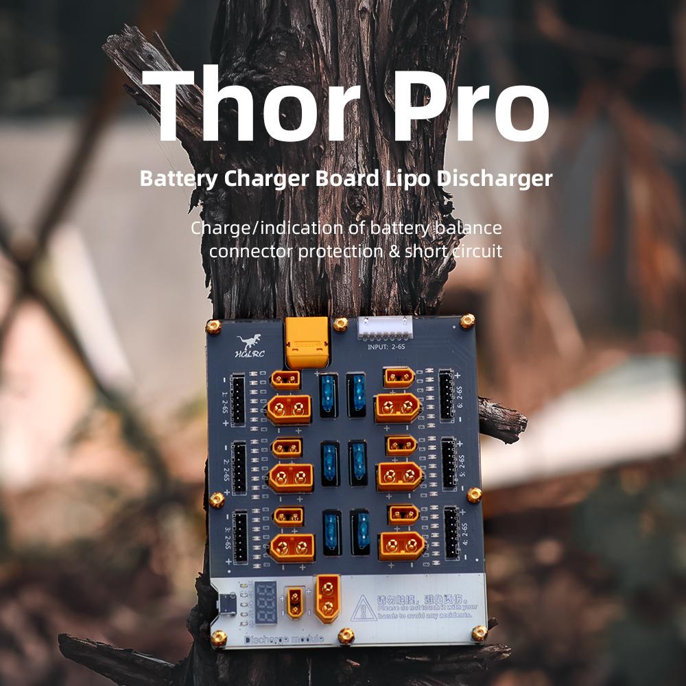 HGLRC Thor6PRO 1P 6 Port LiPo  - Drone Battery Parallel Board recension och pris