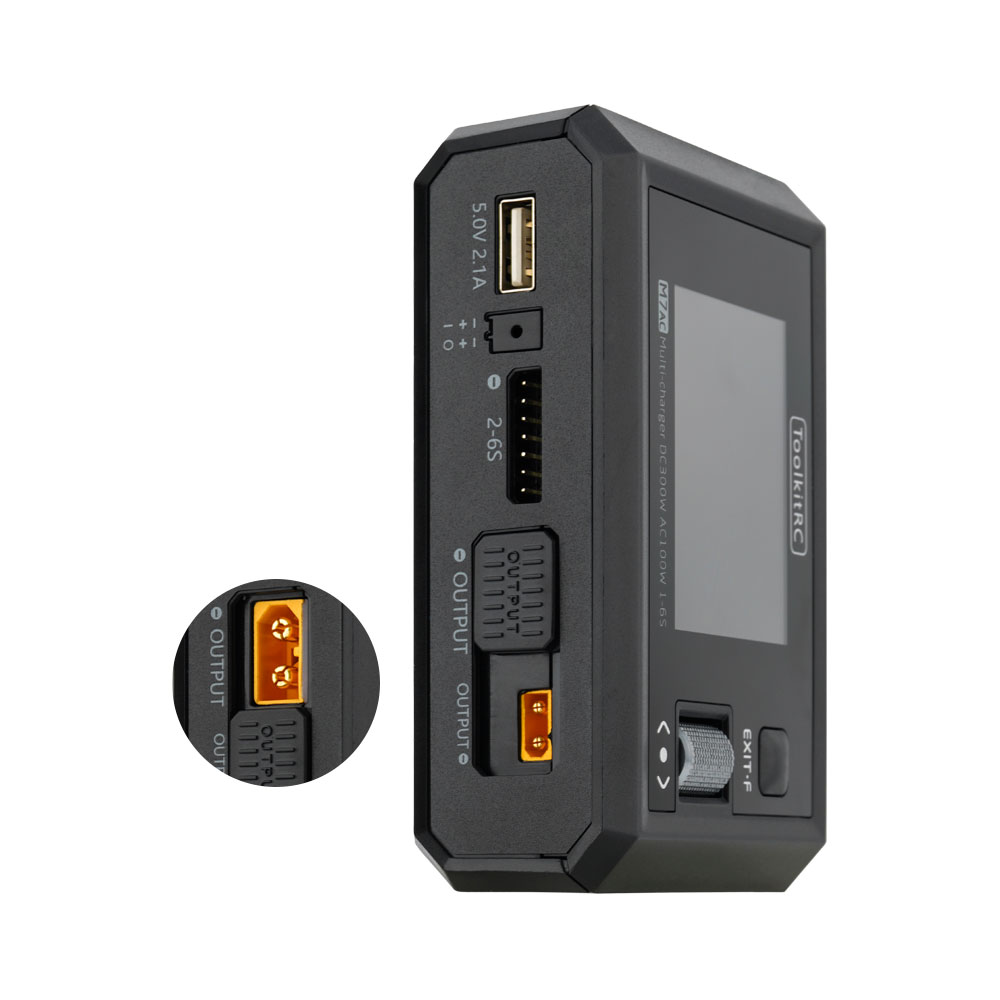 ToolkitRC M7AC 100W AC / 300W  - Drone Battery Smart recension och pris