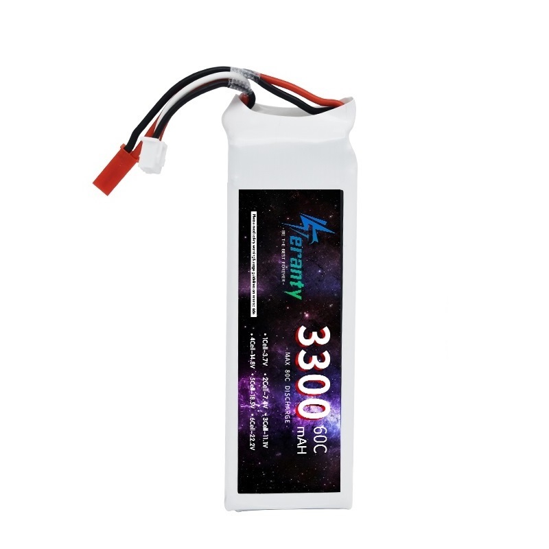 2S 7.4V LiPo Battery 3300mAh 6 - Drone Battery Connector recension och pris