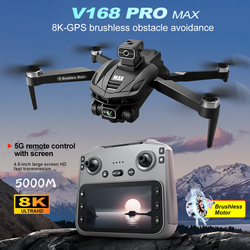 V168 PRO Max GPS Drone 8K Prof - Drone Battery Box recension och pris
