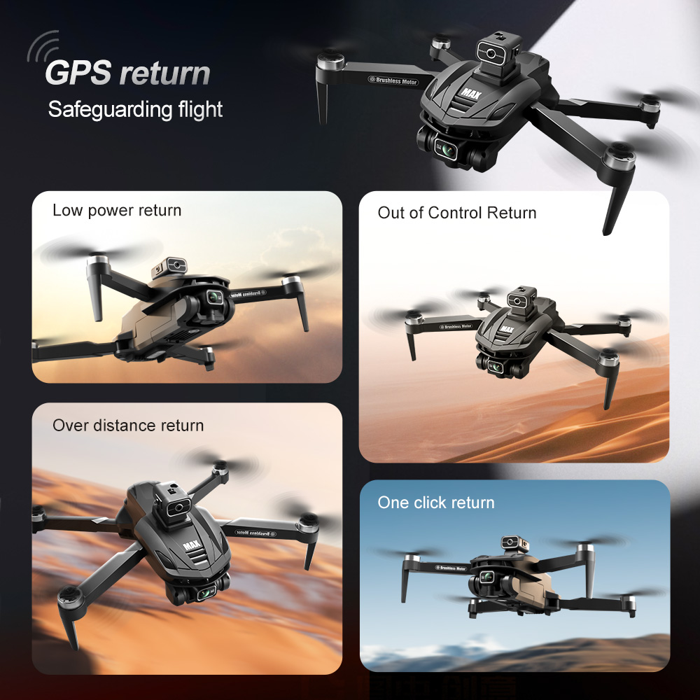V168 PRO Max GPS Drone 8K Prof - Drone Battery Box recension och pris