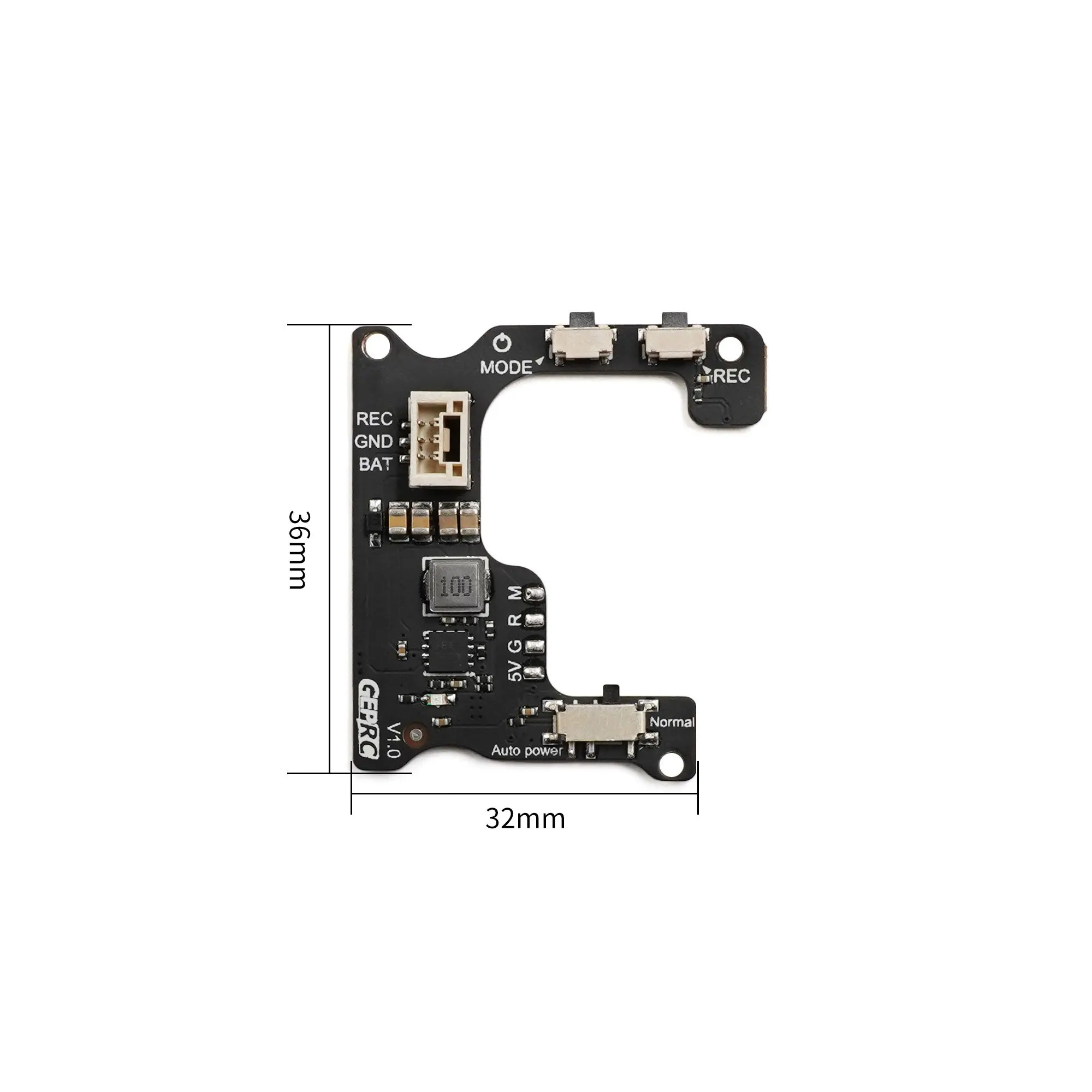 GEPRC Naked Case with BEC Boar - Drone Battery Plate recension och pris
