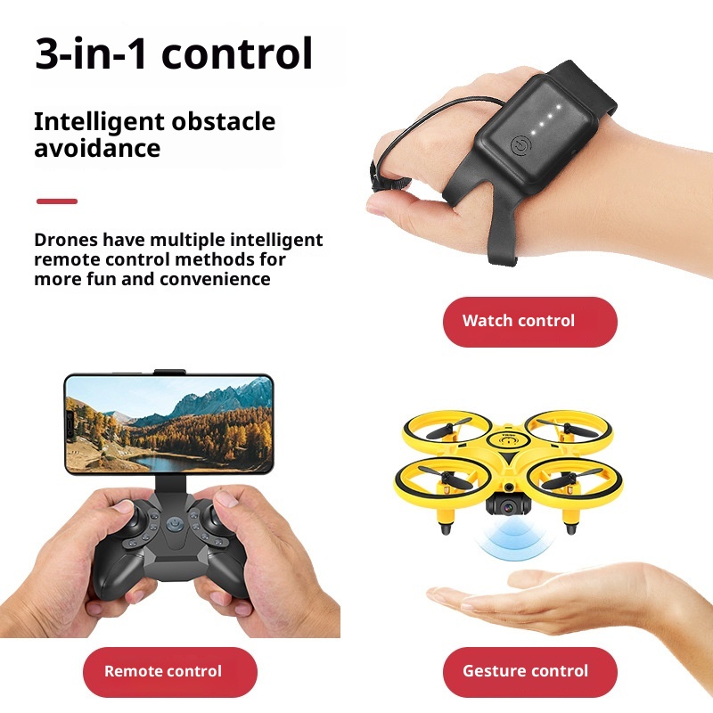 Electric Gesture Control Drone - Drone Battery Smart recension och pris
