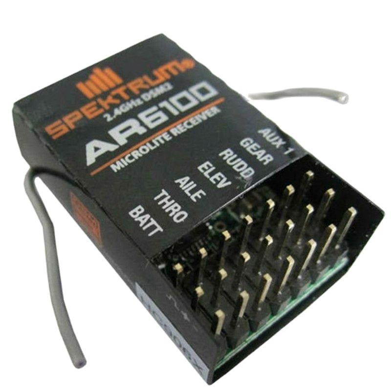 AR6100 DSM2 6CH 2.4GHz Receive - Drone Battery Connector recension och pris