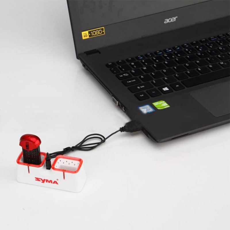 Dual USB Fast Charger for Syma - Drone Battery Box recension och pris
