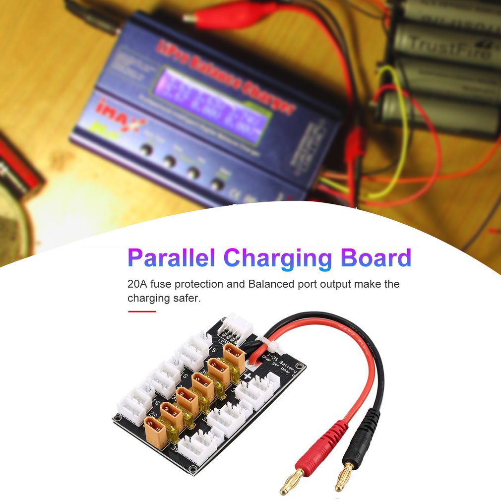 1S-3S 20A XT30 Plug Lipo Batte - Drone Battery Parallel Board recension och pris