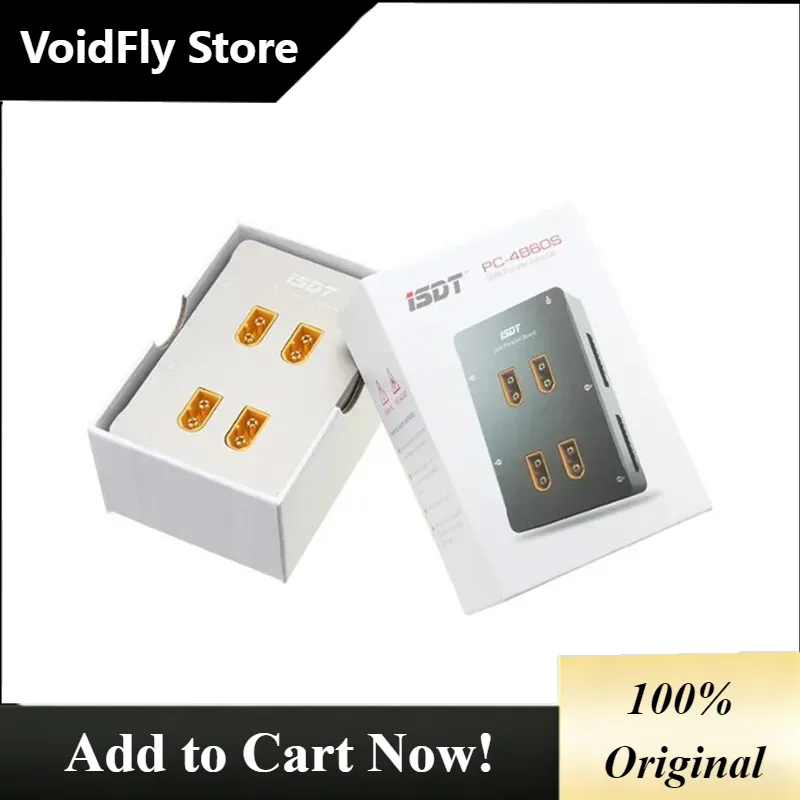 VoidFly ISDT PC-4860S 4CH 1-8S - Drone Battery Parallel Board recension och pris