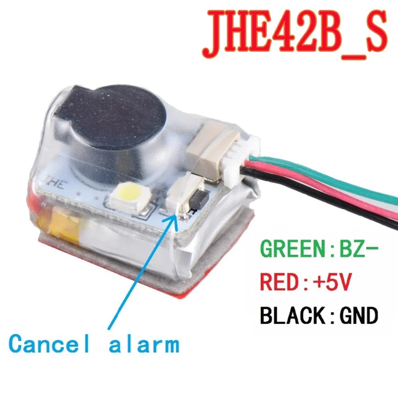 JHEMCU JHE42B/ JHE42B_S Finder - Drone Battery Alarm recension och pris